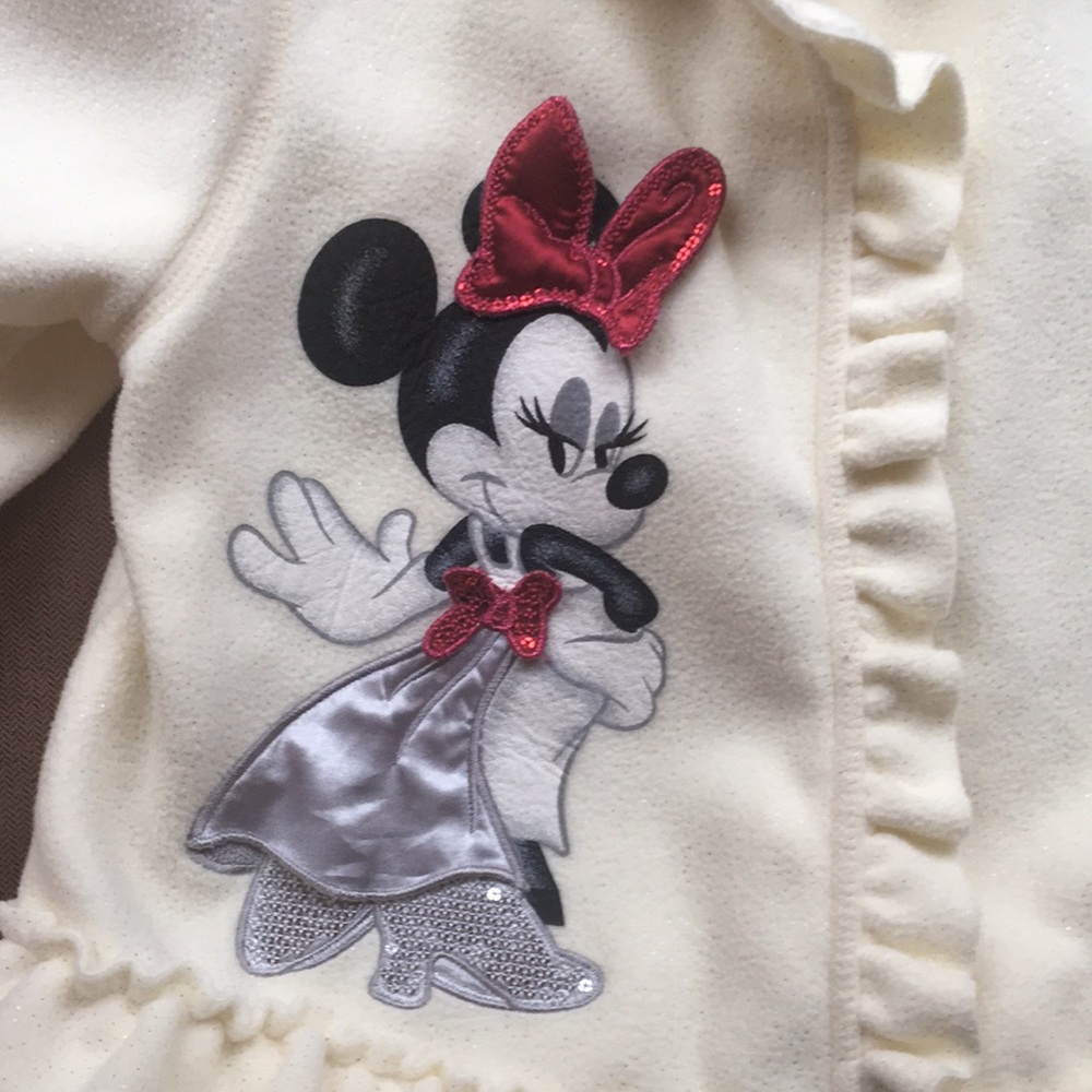 Minnie Mouse Ruffle Fleece Girls - Picture 2 of 6